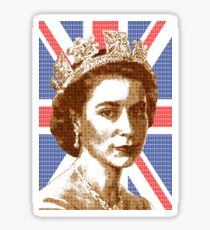 Scrabble Queen Elizabeth #2 Sticker