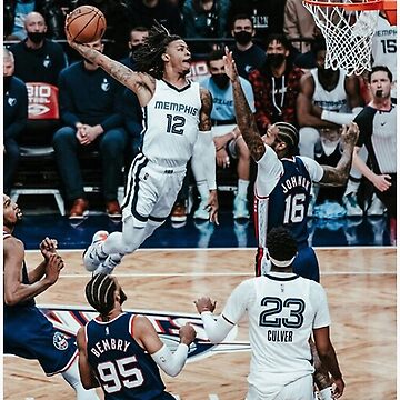 Memphis Grizzlies: Ja Morant 2022 Playoff Dunk Poster - Officially