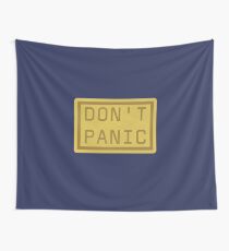 Yellow Panic Wall Tapestry