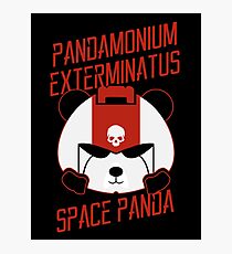Pandamonium Exterminatus - Warhammer 40000 Photographic Print