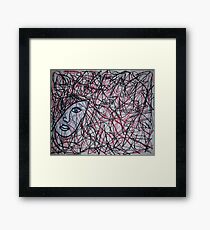 Inside The Mind Of A Woman Framed Print