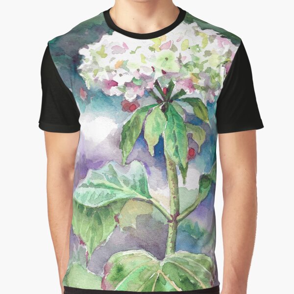 Irish Hydrangea Graphic T-Shirt