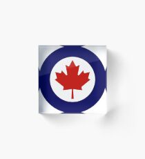 Roundel of the Royal Canadian Air Force Acrylic Block