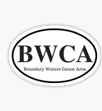 Boundary Waters Canoe Area Wilderness Sticker
