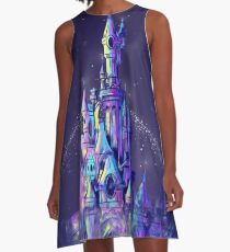 Magic Princess Fairytale Castle Kingdom A-Line Dress