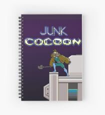Junk Cocoon 8 Bit Spiral Notebook