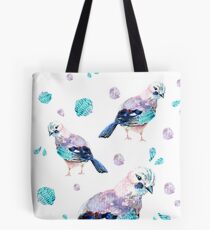 Blue Birds Tote Bag