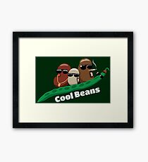 Cool Beans Framed Print