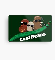 Cool Beans Metal Print