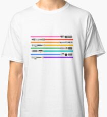 LGBT+ Lightsabers Classic T-Shirt