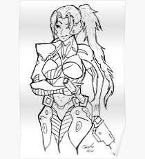 Female Raiden Poster