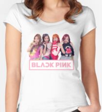 Blackpink 블랙핑크 - As If It's Your Last 마지막처럼 Women's Fitted Scoop T-Shirt