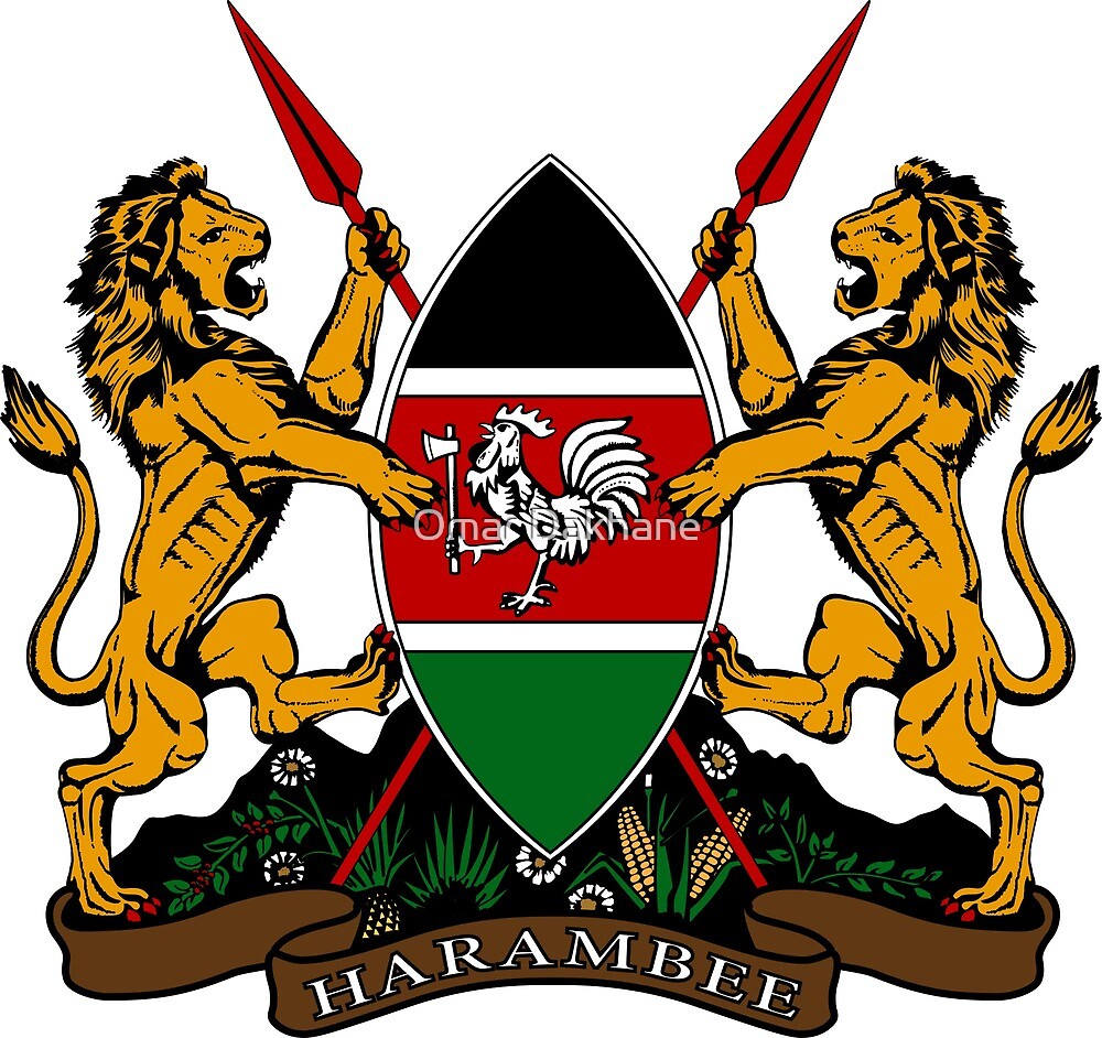 coat-of-arms-kenya-by-omar-dakhane-redbubble