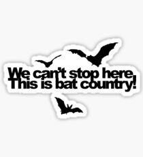 Fear and loathing Sticker