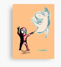 Deadspecto Pooltronum! Canvas Print