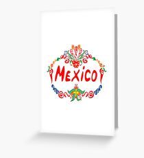 Mexico. Greeting Card