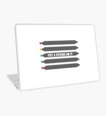 Pilates - Put a spring on it Laptop Skin