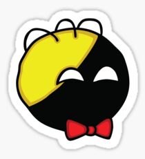 Ancap Man with Bowtie Sticker