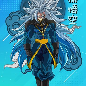 Goku Black SSJ5 BLUE  Dragon ball super manga, Dragon ball art