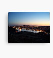 Harbour Sunset Canvas Print