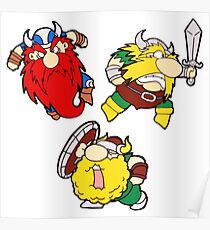 The Lost Vikings Poster
