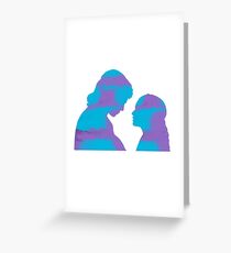 Anakin and Padme Greeting Card