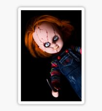 Evil Horror Doll Sticker