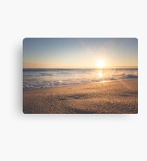 Sunspot Sunshine Sunset Canvas Print