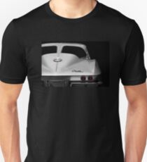 1963 Corvette Detail - High Contrast Unisex T-Shirt