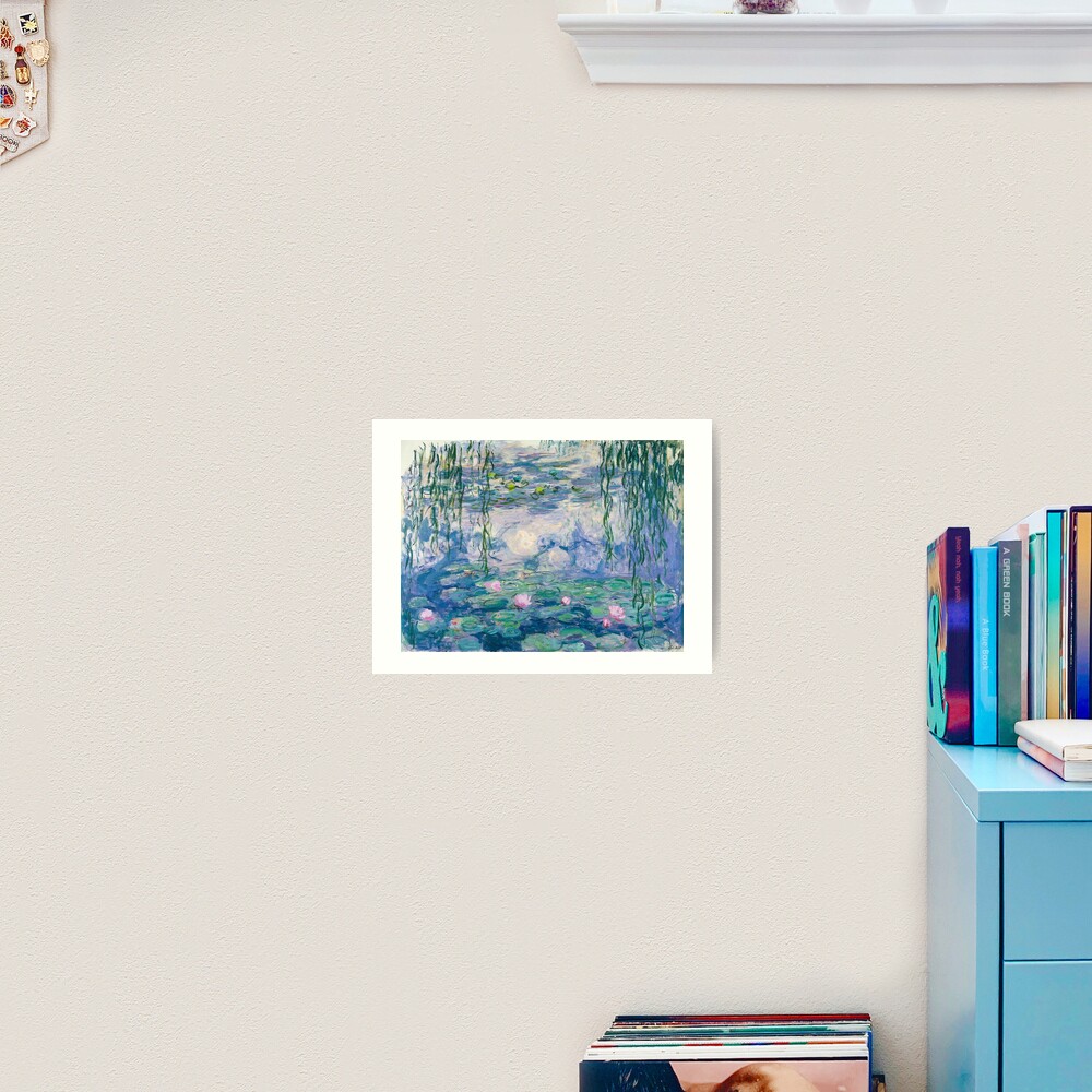 Water Lilies Claude Monet Fine Art Art Print