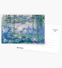 Water Lilies Claude Monet Fine Art Postcards
