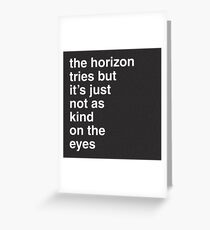 Arctic Monkeys - Arabella Greeting Card