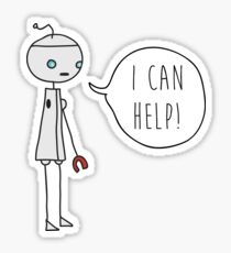 Android Minsky from Fargo TV series Sticker