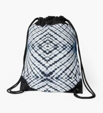 Diamonds Indigo Drawstring Bag
