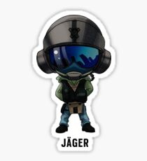 R6 Jager Chibi Sticker