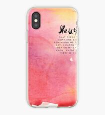 Lost of Words Calendar 2015 - October iPhone Case