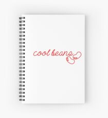 cool beans Spiral Notebook