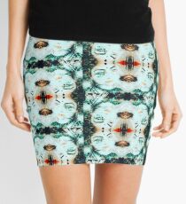 Theatrical geometric girl Mini Skirt