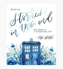 Stories in the End Photographic Print