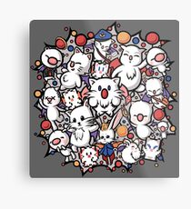 Final Fantasy Moogle-verse II Metal Print