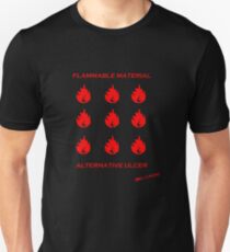 Flammable Material - Alternative Ulcer Slim Fit T-Shirt