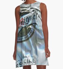 San Miguel - Crushed Tin A-Line Dress