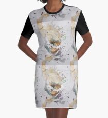 Kartierung T-Shirt Kleid