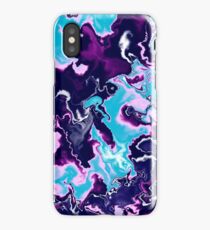 Purple clouds iPhone Case/Skin