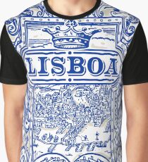 Azulejo Lisbon Azulejos Lisboa Graphic T-Shirt