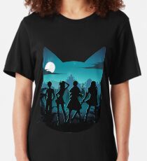 Happy Silhouette Slim Fit T-Shirt