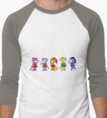 Boomi Cats Men's Baseball ¾ T-Shirt