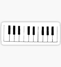 simple piano Sticker
