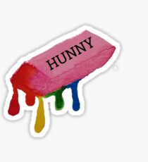 HUNNY - "Even Colors Bleed" Watercolor Eraser Sticker