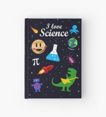 I Love Science Hardcover Journal